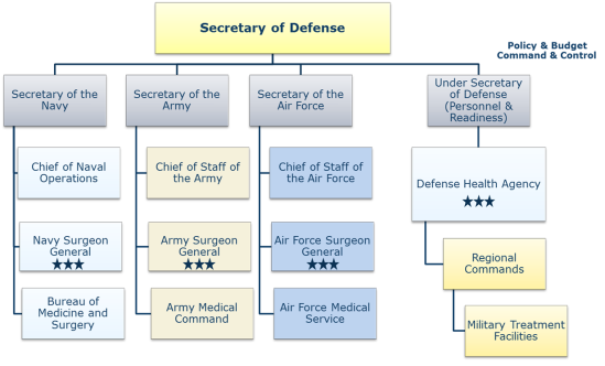 Medcom Organizational Chart