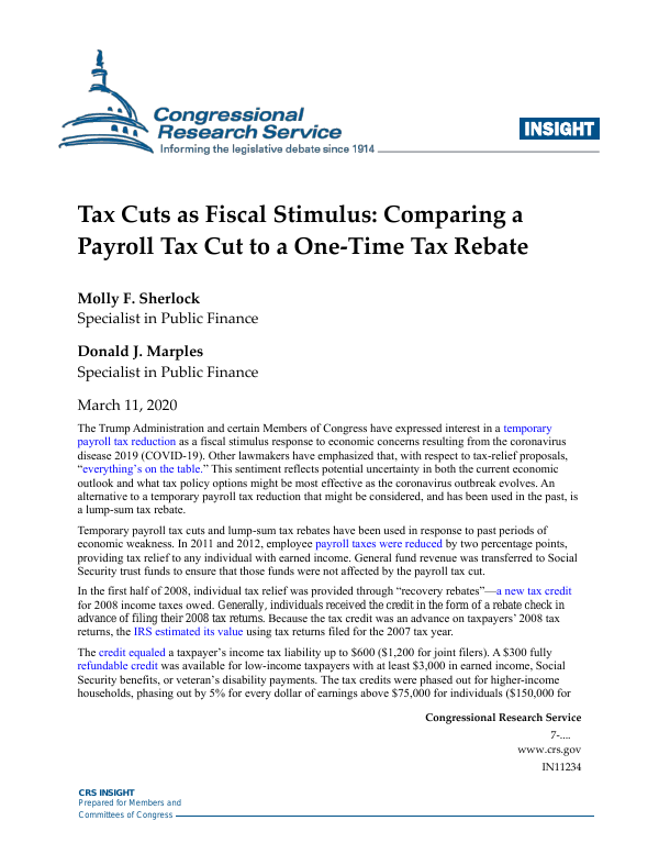 tax-cuts-as-fiscal-stimulus-comparing-a-payroll-tax-cut-to-a-one-time