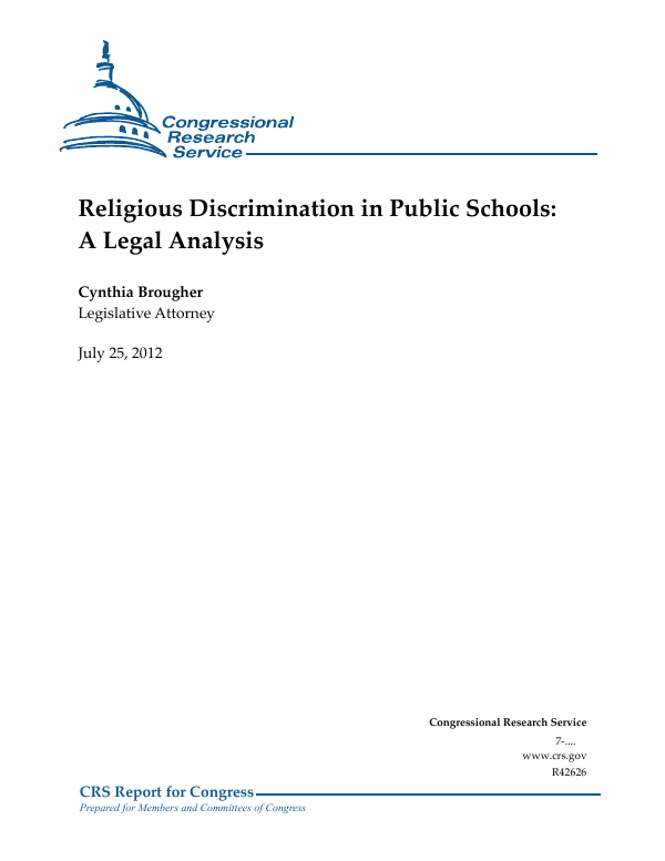 research paper on religion in public schools