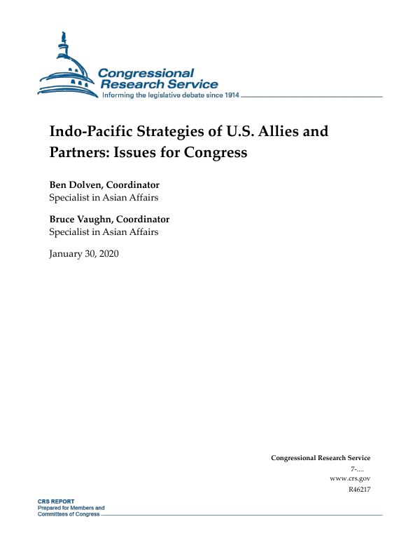 A New Cold War for the Developing World?: Understanding and Responding to  the Belt and Road Initiative > Air University (AU) > Journal of Indo-Pacific  Affairs Article Display