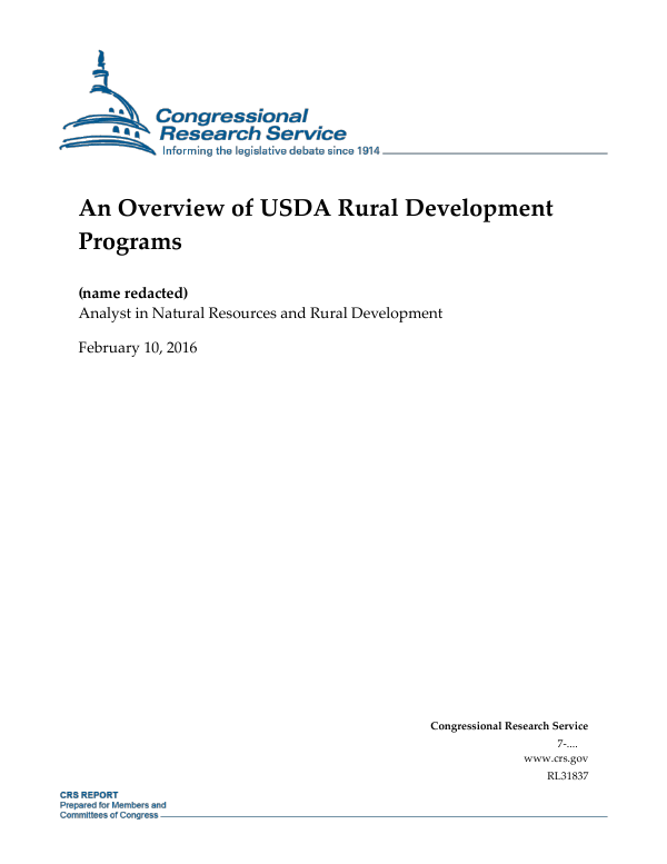 Usda Rural Development Organizational Chart