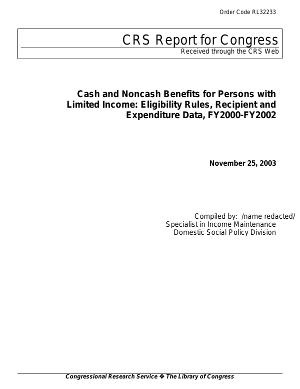 Florida Cash Assistance Income Chart