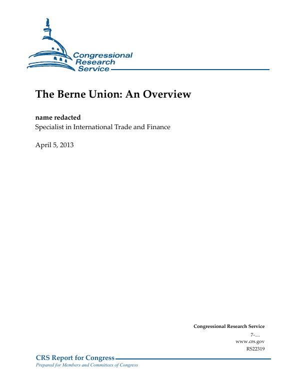 The Berne Union An Overview